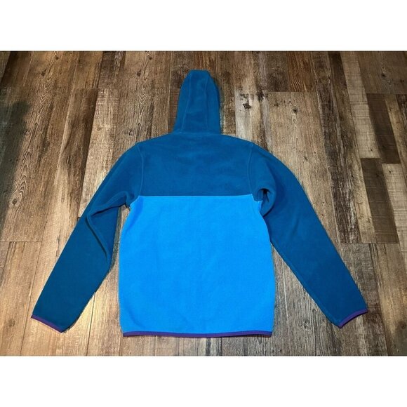 Patagonia Synchilla Snap T Hoodie Blue and Purple Men's XS - Picture 5 of 5